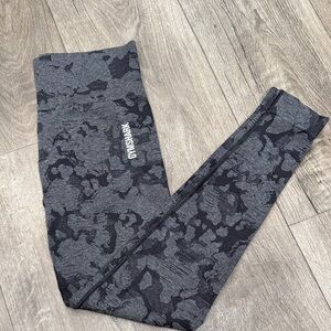 Gymshark Camo Gray Leggings